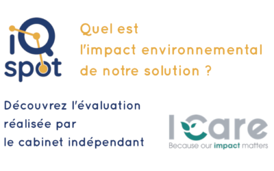 Impact environnemental de la solution iQspot